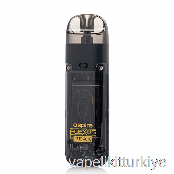 Vape Elektronik Sigara Aspire Flexus Tepe Pod Sistemi Siyah